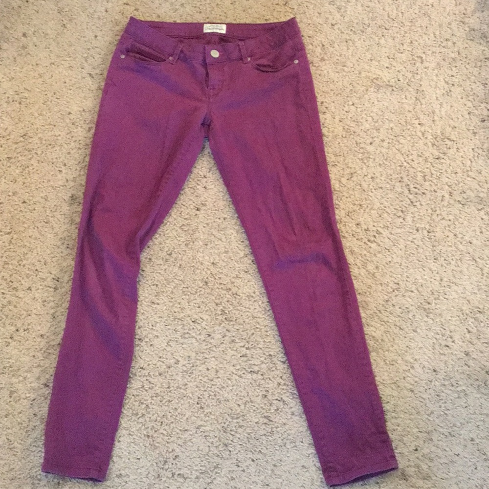 Purple Aeropostale Jeggings size 5/6 regular